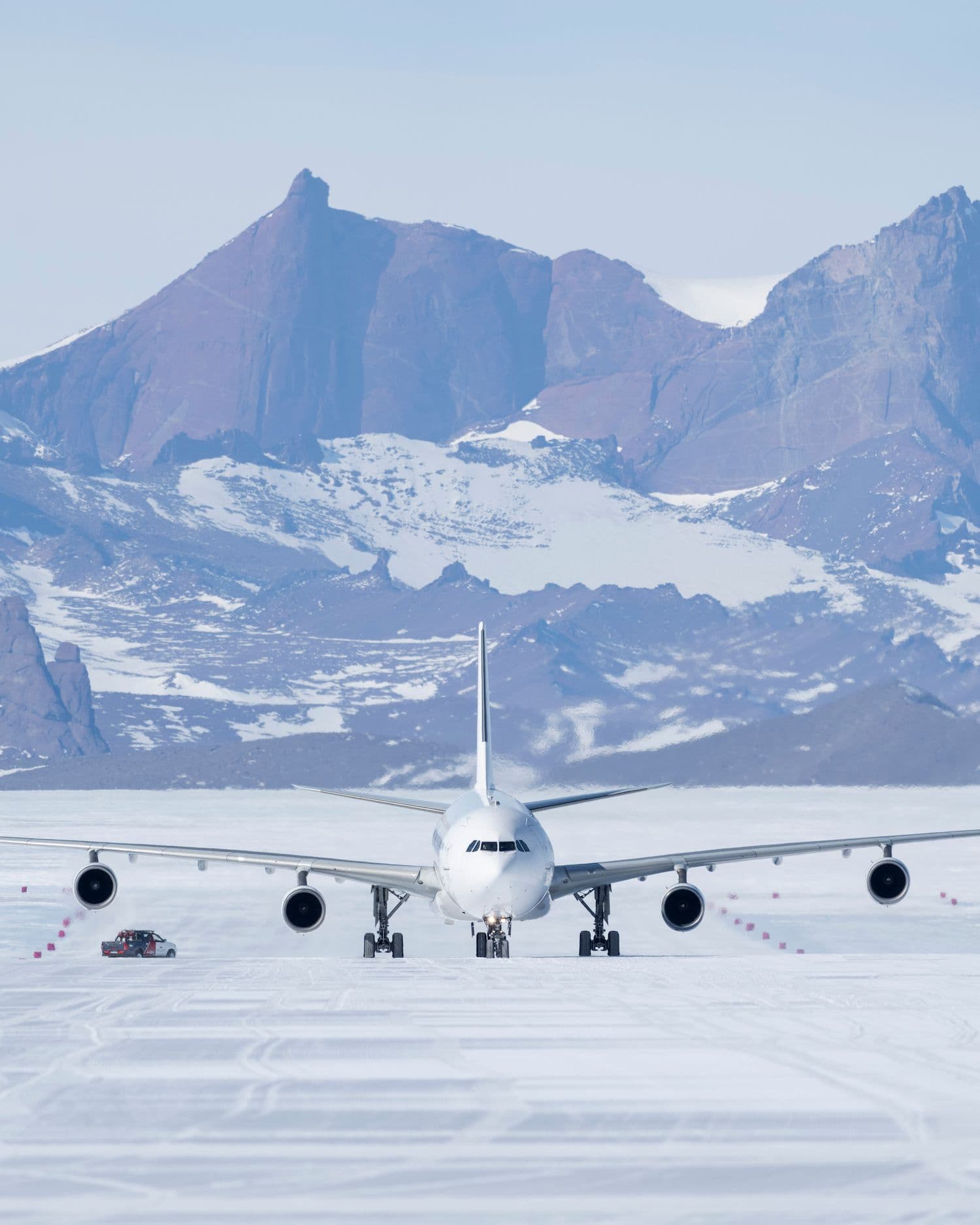 Arrival in Antarctica